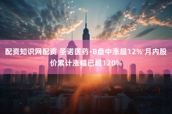 配资知识网配资 圣诺医药-B盘中涨超12% 月内股价累计涨幅已超120%